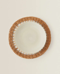 Napperon en rotin tissé de style minimaliste Produits écologiques Fabriqués au Vietnam Décoration de table Napperon tissé Vente en gros Moderne - Product Image 2