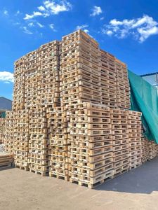 พาเลทไม้สำหรับอุตสาหกรรมขนาด 1200x1000 มม. ใหม่ พร้อมตรา EPAL ยุโรป แบบเข้าได้ 4 ทาง มีจำหน่าย - Product Image 6