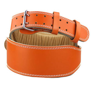 Ceinture en cuir d'entraînement professionnelle pour la musculation en salle de sport, respirante et offrant un soutien dorsal pour la musculation par Power Hint, pas cher pour les hommes - Product Image 4