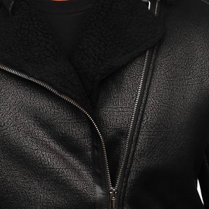 Leather <b>Jacket</b> High Quality Faux <b>Fur</b> Leather <b>Jacket</b> New Style Various Color Wholesale <b>Men</b> - Product Image 4