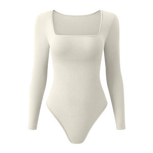 Body Sexy sin Mangas, Ajustado, Impermeable, de Licra, Control de Abdomen, Sin Costuras, Ropa Deportiva de Alta Calidad para Mujer - Product Image 4