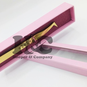 Abalorio de cereza para extensión de pestañas, pinzas para extensión de pestañas, pinzas de acero inoxidable sostenibles para abalorio de cereza, visón - Product Image 3