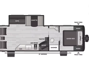 Autocaravana/Remolque de Viaje Usado Keystone Coleman 25R 2024 2025 - Product Image 3