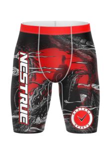 Compression Sport <b>Shorts</b> for <b>Men</b> Women Mid Waist Solid Four-Way Stretch Breathable Lightweight Spandex/Polyester <b>Yoga</b> Basketball - Product Image 2