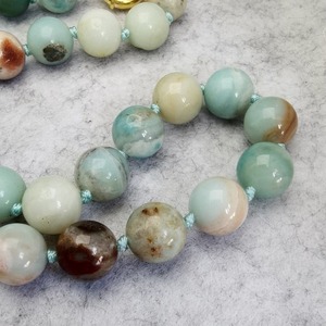 Unique Handmade Geometric Beaded Statement Necklace Trendy Multi Strand Unisex <b>Jewelry</b> at Low Price Gift - Product Image 2