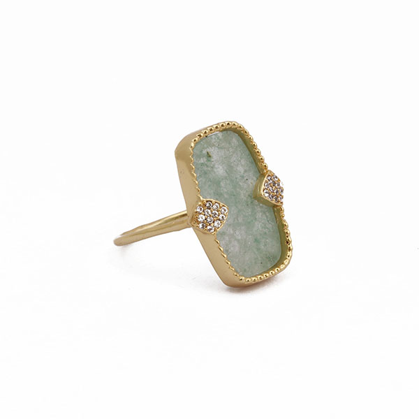 ควอตซ์สตรอเบอร์รี่สีเขียว