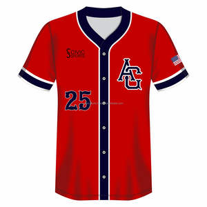 Jerseys de béisbol sublimación personalizados, entrega rápida, uniformes de malla, Impresión de diseño personalizado, ropa de equipo, alta calidad - Product Image 4