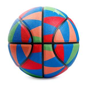 บาสเก็ตบอลหนังมีน้ำหนักออกแบบโลโก้ได้ตามต้องการเป็นมิตรต่อสิ่งแวดล้อมในร่มกลางแจ้งกำหนดได้เอง - Product Image 1