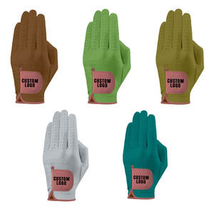 Profesional Premium de alta calidad superventas mano izquierda Cabretta piel de oveja GUANTES DE Golf personalizados personalizar guante de Golf - Product Image 1