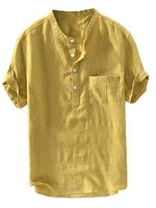 เสื้อเชิ้ตลายตารางแขนยาวสำหรับผู้ชายเสื้อเชิ้ตลายตารางแขนยาวมีกระเป๋าหน้าอกสำหรับผู้ชาย - Product Image 2