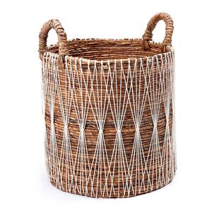 Handmade Set of 4 Seagrass Water Hyacinth Woven Storage Basket - Product Image 5