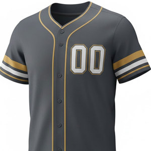 Camiseta de Béisbol Personalizada con Tela Transpirable de Secado Rápido, Corte Holgado para Entrenamiento Deportivo y Uso Diario - Product Image 3