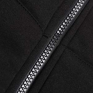 ชุดวอร์มชุดกีฬามีฮู้ดสีพื้นสำหรับผู้ชาย,ชุดวอร์มกีฬาชุดวิ่งเลือกลายได้ตามต้องการ - Product Image 4