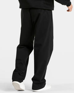 กางเกงวิ่งขาตรงสีดำสำหรับผู้ชายกางเกงเล่นกีฬาผ้าคอตตอนผ้าฟลีซสำหรับใส่ไปยิม - Product Image 1