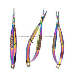 Micro Scissor Cuticle Stainless Steel Straight Tip Sharp Spring Durable Custom Coated Beauty <b>Tool</b> Manufacturer Wholesale - Product Image 5