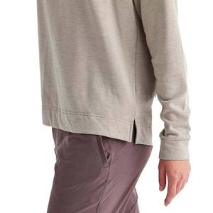 Sudaderas de algodón liso de gran tamaño para mujer, sudadera de lana con hombros caídos, sudaderas transpirables de talla grande para mujer, sudaderas con capucha de 320g - Product Image 3