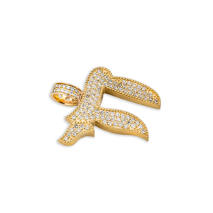 Colgante de Chai judío súper fino de alta calidad corte redondo VVS diamante Natural 925 colgante de encanto personalizado de plata esterlina - Product Image 2