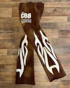 เสื้อฮู้ดผ้าฟลีซย้อมสีแบบกรด 100% ผ้าฝ้าย ระบายอากาศ กันลม แห้งเร็ว มีเชือกผูก ผลิตตามสั่งขายส่ง สำหรับฤดูหนาว - Product Image 5