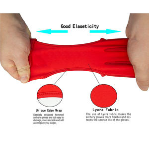 Guantes de Tiro con Arco Ajustables al por Mayor, Guantes Transpirables Antideslizantes para Práctica de Tiro con Arco, Guantes de Tiro con Arco de Alta Calidad - Product Image 3