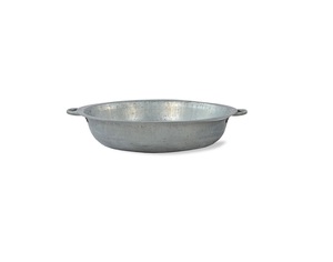 Maceta de flores de metal hecha a mano de diseño clásico de metal galvanizado para uso decorativo al aire libre en el hogar y el jardín - Product Image 3