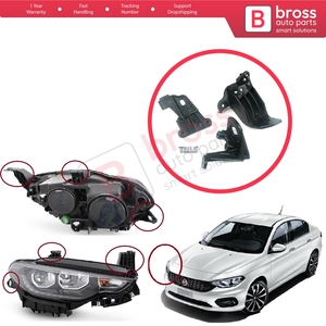 ชุดแท็บยึดซ่อมขายึดไฟหน้า BHL533 ด้านขวา สำหรับ Tipo 356 357 Egea 2015-ปัจจุบัน 50927929 - Product Image 5