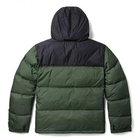 Blouson matelassé épais imperméable personnalisé de haute qualité, style streetwear unisexe, col montant, pour l'hiver, décontracté, vente en gros