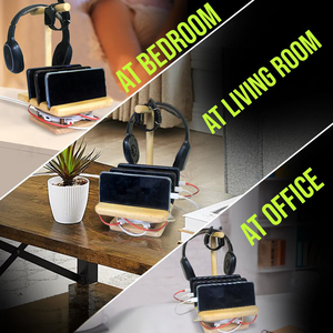 Station de charge pour plusieurs appareils Station de charge intelligente 6 ports 50W et station de charge rapide compatible avec prise multi-ports - Product Image 3