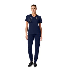 Nueva Camiseta Interior Médica para Mujer 2026, Elástica, Transpirable, Antimicrobiana, Uniforme de Enfermería OEM - Product Image 3