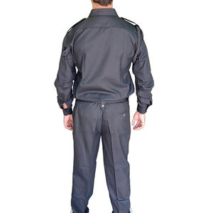 OEM Premium personalizado de alta calidad 100% poliéster gris uniforme de guardia de seguridad Premium uniforme de guardia de colores personalizados - Product Image 2