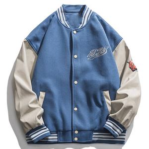 Vestes universitaires épaisses personnalisées pour femmes avec col montant, imperméables et coupe-vent, respirantes, longueur standard, avec logo personnalisé - Product Image 2