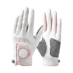 Guantes de Golf de piel de oveja antideslizantes con logotipo personalizado de alta calidad para hombre, recién llegados, guantes de Golf de cuero Cabretta, guantes de Golf al por mayor - Product Image 2