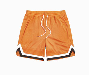 2024 Shorts de basket-ball personnalisés pour hommes High Street Style 100% Polyester Designer Mesh Solid Pattern Eco-Friendly - Product Image 5