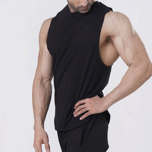 Débardeur de gymnastique pour hommes Séchage rapide Bodybuilding Stringer Singlets Mesh Sleeveless Shirt Men Fitness Clothing Muscle Vest - Product Image 1