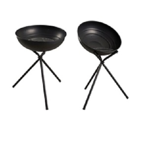 Forma redonda 32 pulgadas Firepit Garden Camping firepit Brasero de fuego de madera para mantener el calor - Product Image 3