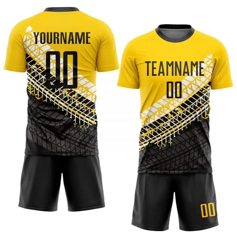 Uniforme de futebol original para homens, uniformes personalizados de futebol com estampa por sublimação, conjuntos de uniformes de futebol