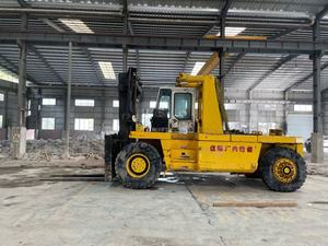 KALMAR 2019 año Finlandia Original 25ton Carretilla elevadora usada 25ton Carretilla elevadora de ruedas de segunda mano - Product Image 3