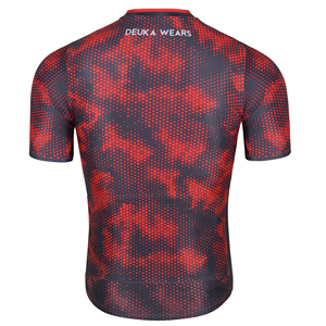 Maillot de cyclisme personnalisé en sublimation intégrale, coupe de course professionnelle, séchage rapide, fermeture éclair intégrale, manches courtes, vêtements de cyclisme personnalisés - Product Image 2