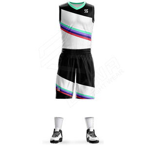 Personalizado Equipo Logo Diseño Cosido Jersey Baloncesto Ropa Sublimación Baloncesto Uniformes - Product Image 6