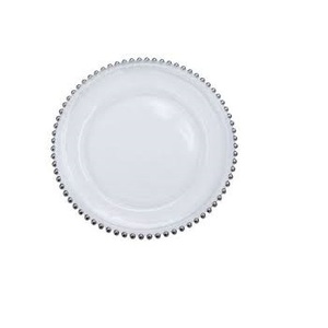 Design gravé forme arrondie Design classique plaque de chargement décorative de table en acier inoxydable pour la maison et l'hôtel - Product Image 4