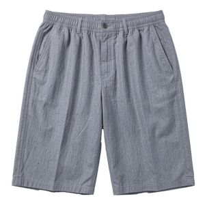 กางเกงผู้ชายสไตล์สตรีทแวร์ ผ้าลินินผสมทรงตรง ติดกระดุม เอวยางยืด สวมใส่สบาย เหมาะกับฤดูร้อน น้ำหนักเบา รับผลิตแบบ OEM - Product Image 2