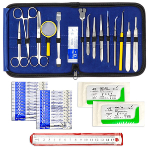 Kit de práctica de sutura quirúrgica para médicos Materiales e instrumentos de sutura médica reutilizables para la piel - Product Image 6