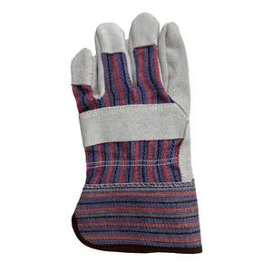 Gants de sport d'hiver pleine paume demi-main sécurité épissage cuir de vachette fendu usine-Prix imprimé Logo Mécanique Gants de travail - Product Image 2