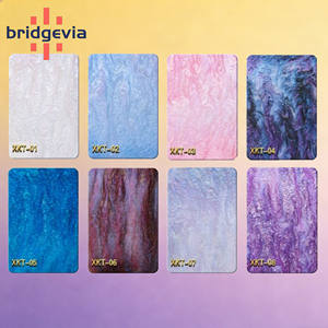 Feuille acrylique coulée effet ciel étoilé en gros, 100% PMMA, imperméable, taille personnalisable pour la signalisation, la décoration de meubles, la décoration artistique - Product Image 2