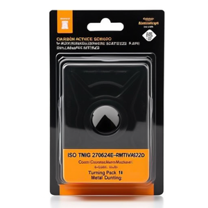Plaquettes de tournage indexables ISO TNMG 270624E-RMT9325 D.6.35mm MT-CVD revêtues, lot de 10 pour la coupe des métaux - Product Image 2