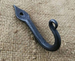 Decorative Cast Iron Wall Hook For Farmhouse Inspired Interior Decoration And Practical Storage Of Household Items - Product Image 1