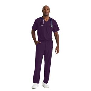 Nuevo Conjunto de Uniforme Médico para Hombre, Doctor, Enfermero, Suave, Transpirable, Cómodo, de Algodón, Ropa de Trabajo para Hospital, Personalizable, OEM, Marca Privada - Product Image 1