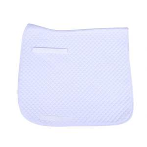 Almohadillas de sillín de doma equina blanca 2025, juego Numnah, técnica de sublimación para equitación, diseño Matchy - Product Image 4