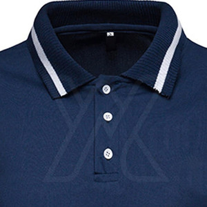 El mejor material 100% algodón de punto sólido de secado rápido diseño personalizado para hombres para camisas - Product Image 3