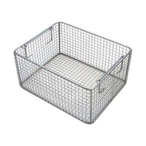 Baking Tool Sterilization <b>Basket</b> HB-1590 High Temperature Oven Resistant Stainless Steel 60x40x30cm <b>for</b> Kitchen Use Zhenlv - Product Image 5