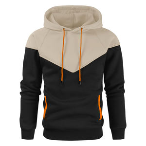 Sudadera con capucha personalizada de invierno para hombre, 100% de algodón, sudadera gruesa de lana con hombros caídos, ropa informal interior suave, jersey liso - Product Image 1
